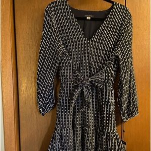 New Dress Navy and White